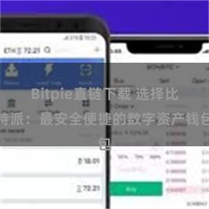   Bitpie直链下载 选择比特派：最安全便捷的数字资产钱包