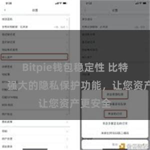 Bitpie钱包稳定性 比特派钱包：强大的隐私保护功能，让您资产更安全