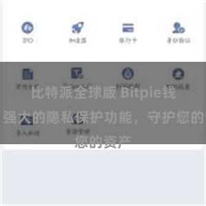 比特派全球版 Bitpie钱包：强大的隐私保护功能，守护您的资产