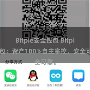 Bitpie安全钱包 Bitpie钱包：资产100%自主掌控，安全可靠。