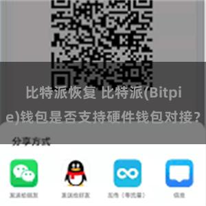 比特派恢复 比特派(Bitpie)钱包是否支持硬件钱包对接？