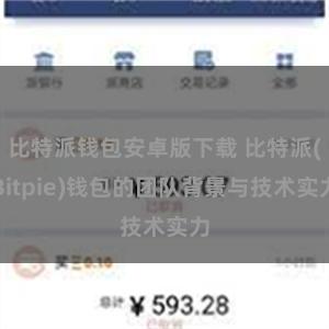 比特派钱包安卓版下载 比特派(Bitpie)钱包的团队背景与技术实力