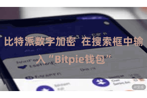 比特派数字加密  在搜索框中输入“Bitpie钱包”